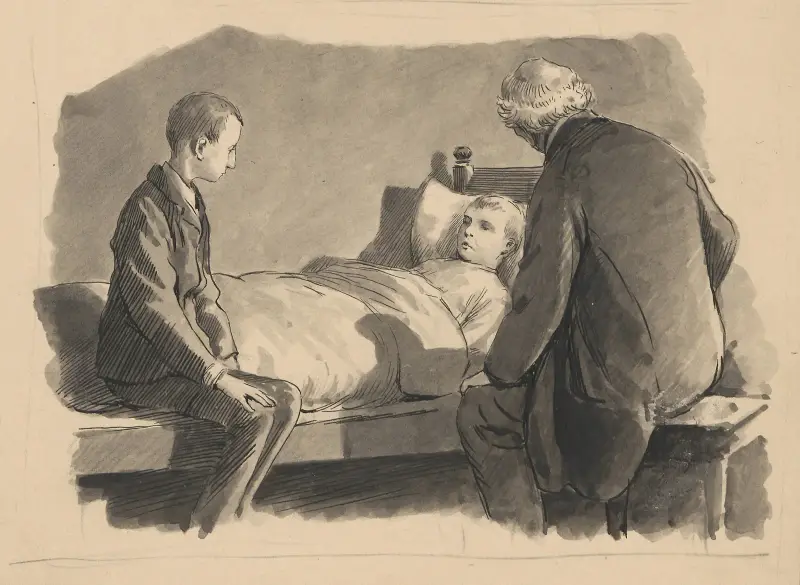 Hospital bed av Alfred Schmidt