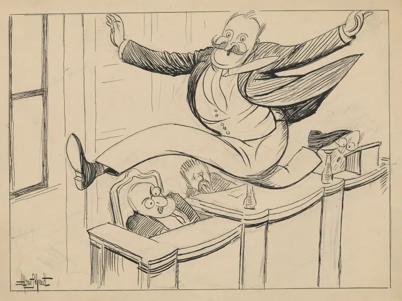It’s the small daily dose that he no longer gets that does it! av Alfred Schmidt