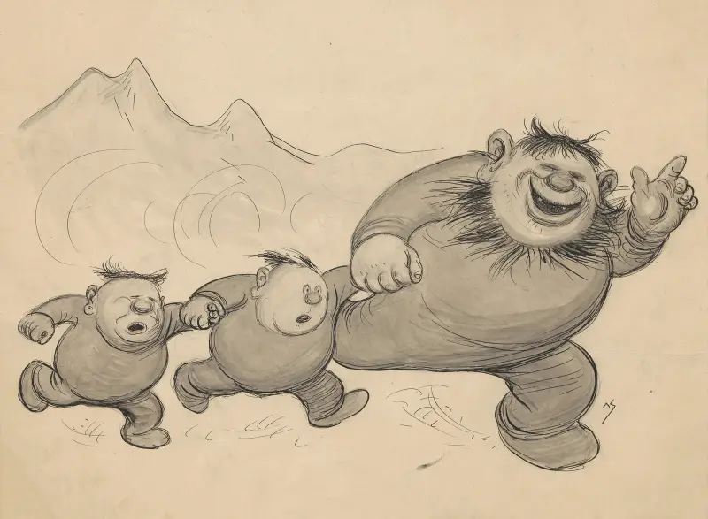 Mountain troll av Alfred Schmidt
