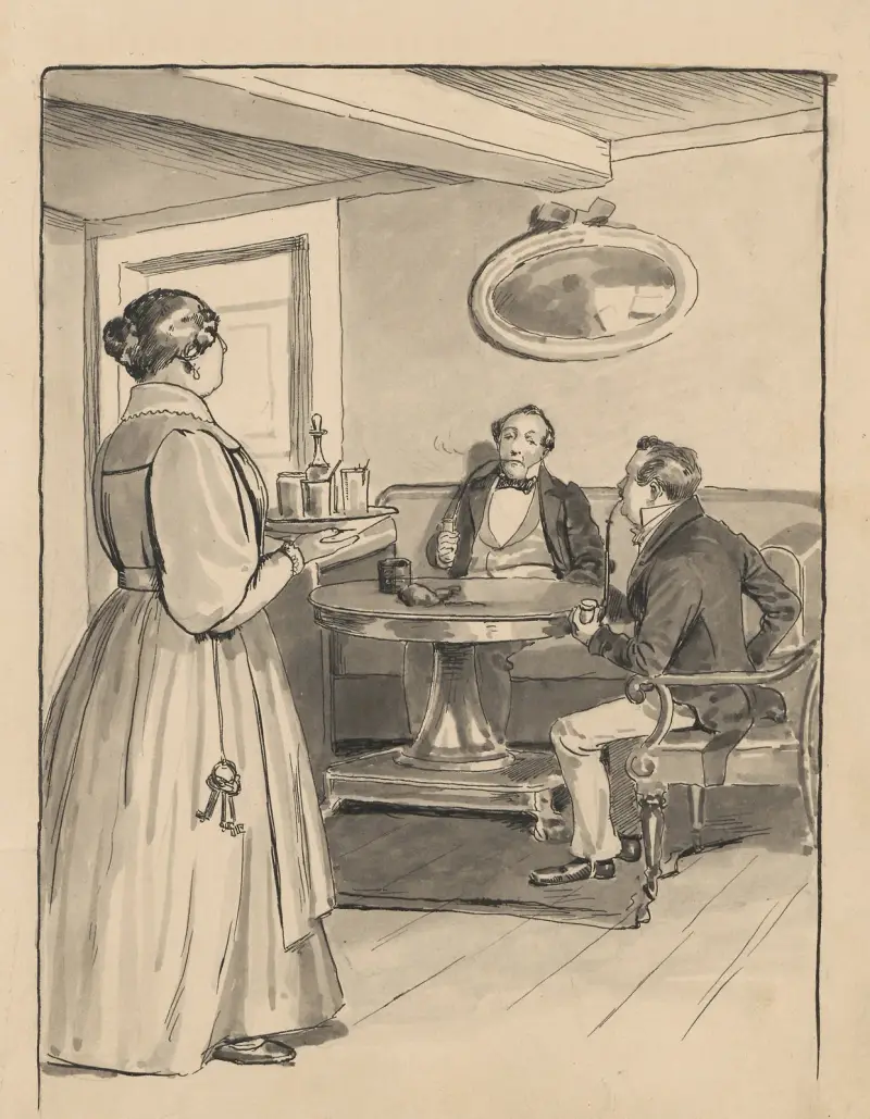 Pfeifenrauchen von Alfred Schmidt
