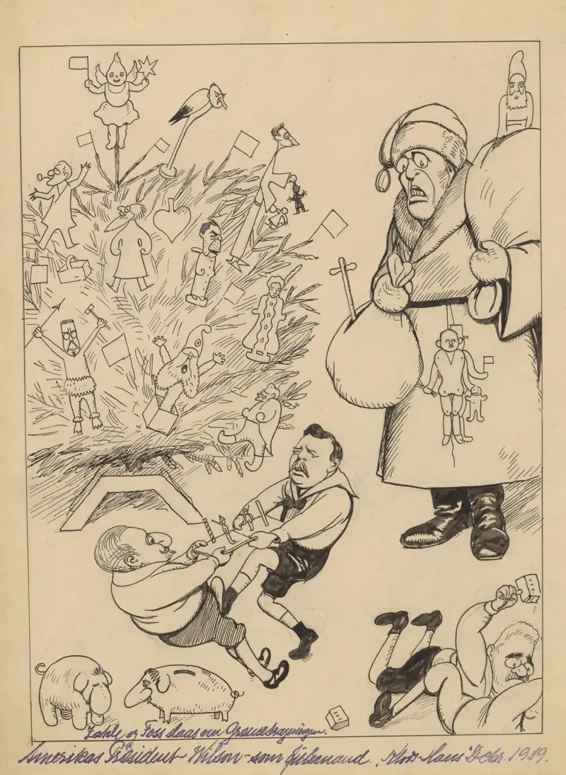 Political Christmas Eve av Alfred Schmidt