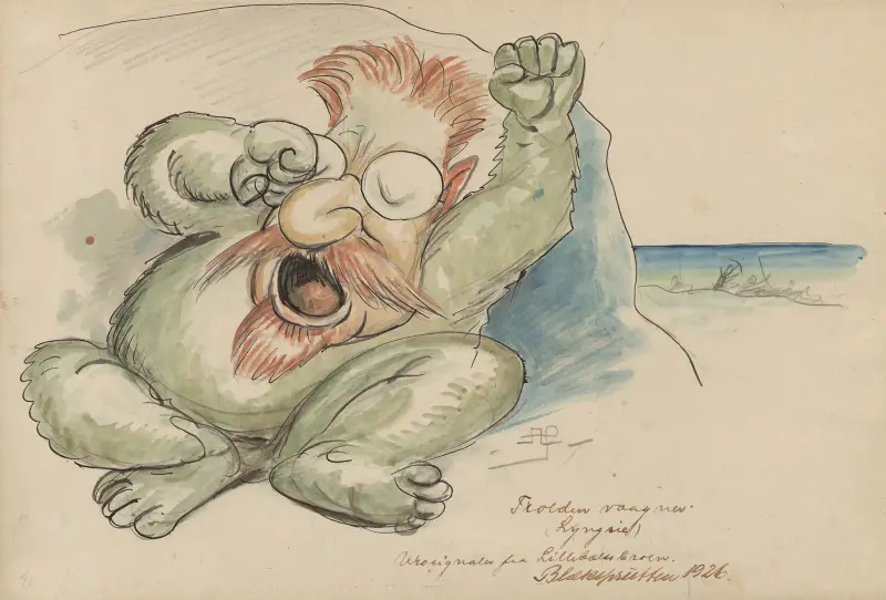 Der Troll erwacht von Alfred Schmidt