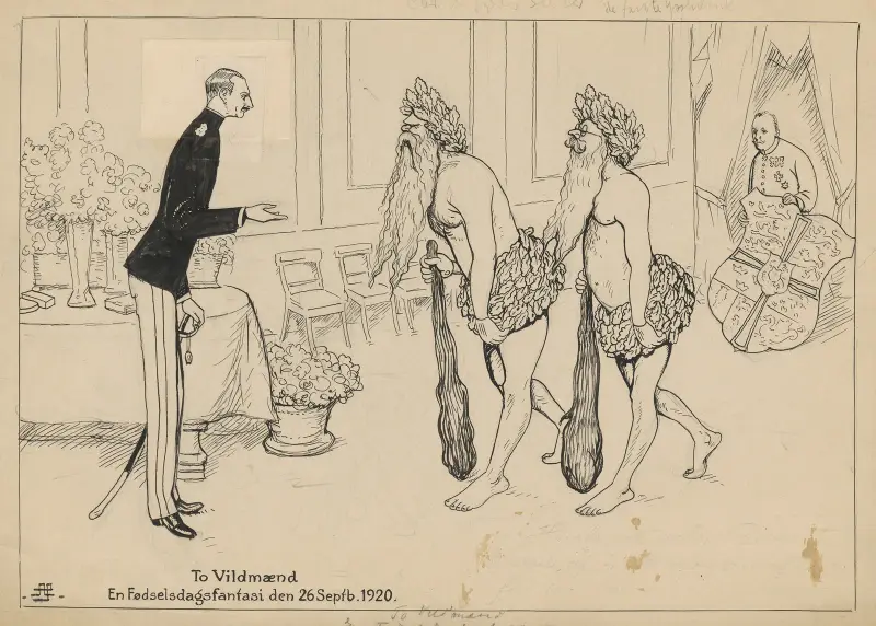 Two Wild Men av Alfred Schmidt
