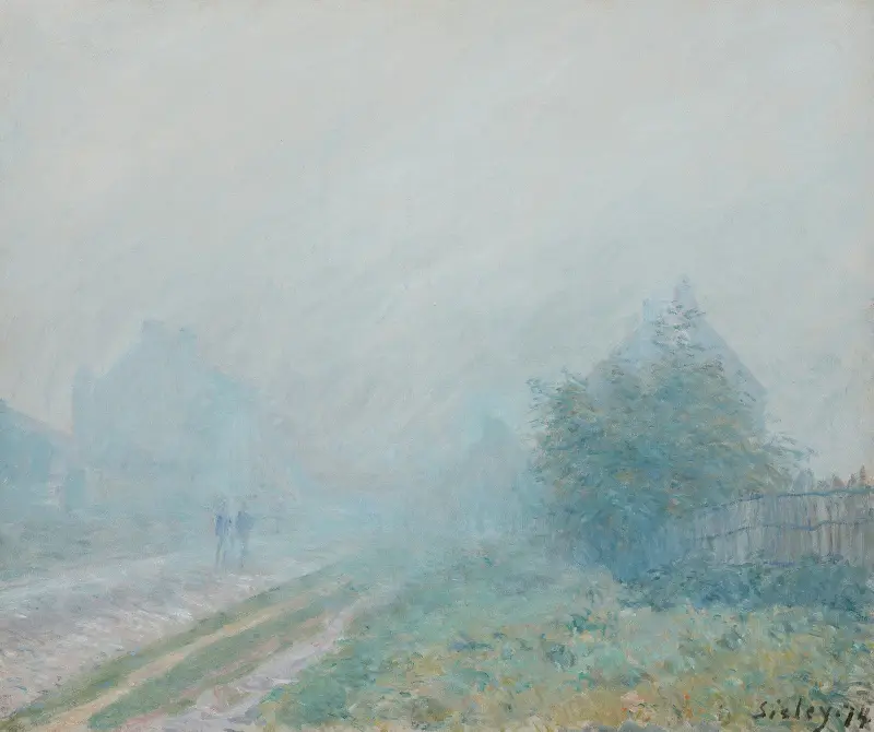 Herbstnebel von Alfred Sisley