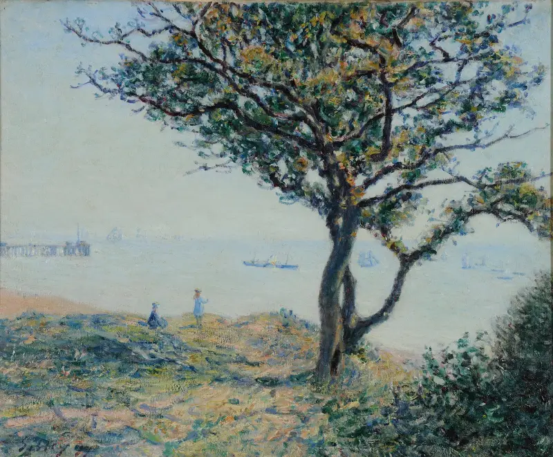 Reda w Cardiff, Alfred Sisley