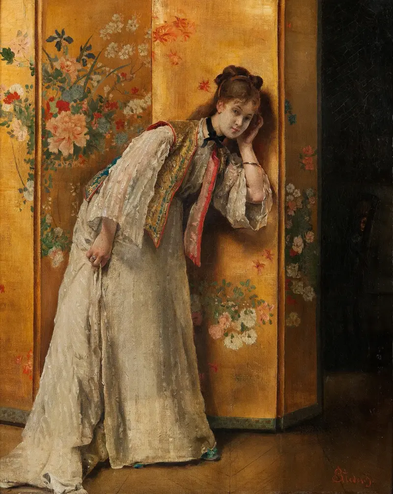 Curious av Alfred Stevens