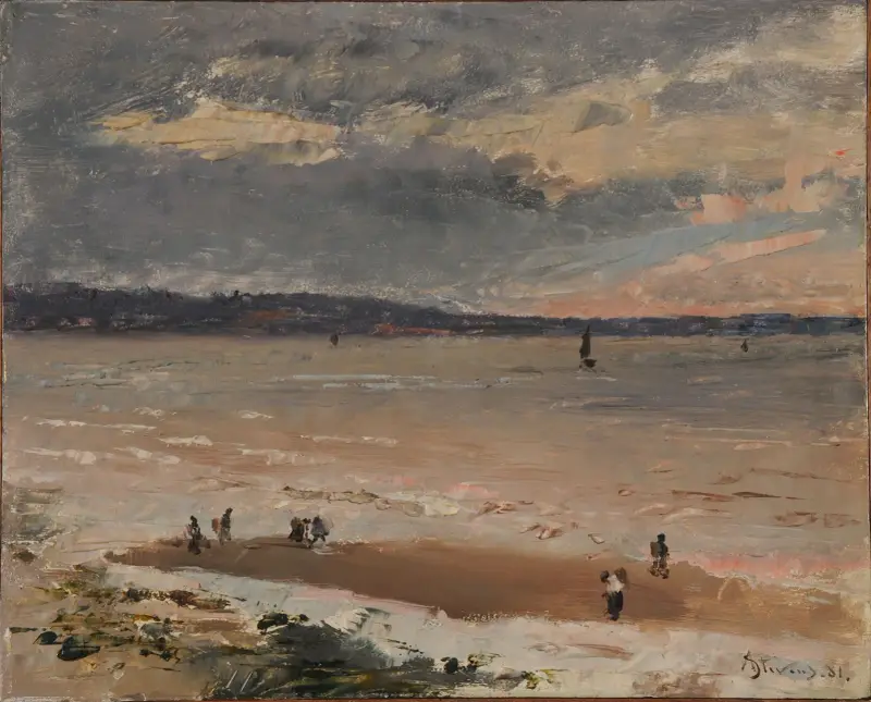 Marine – Le Havre av Alfred Stevens