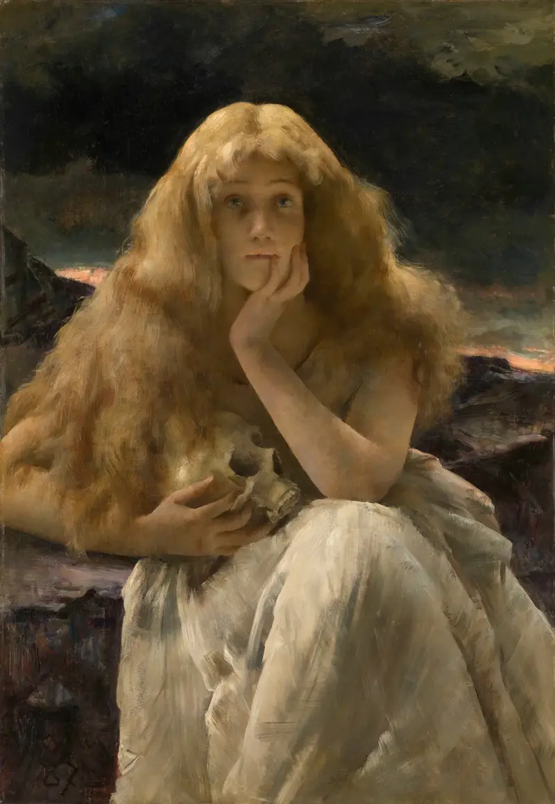 Maria Magdalena av Alfred Stevens