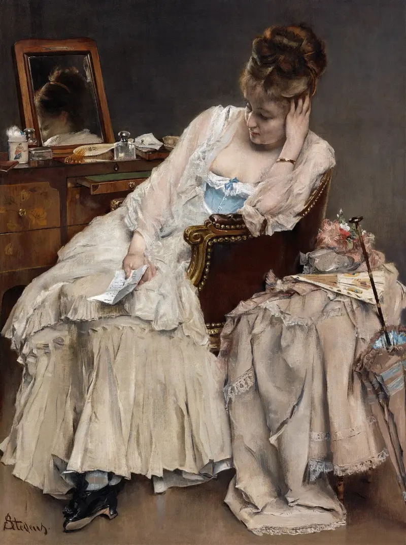 Erinnerungen und Bedauern von Alfred Stevens