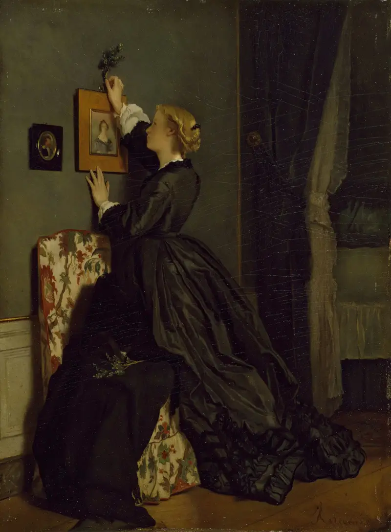 Palmsöndagen av Alfred Stevens