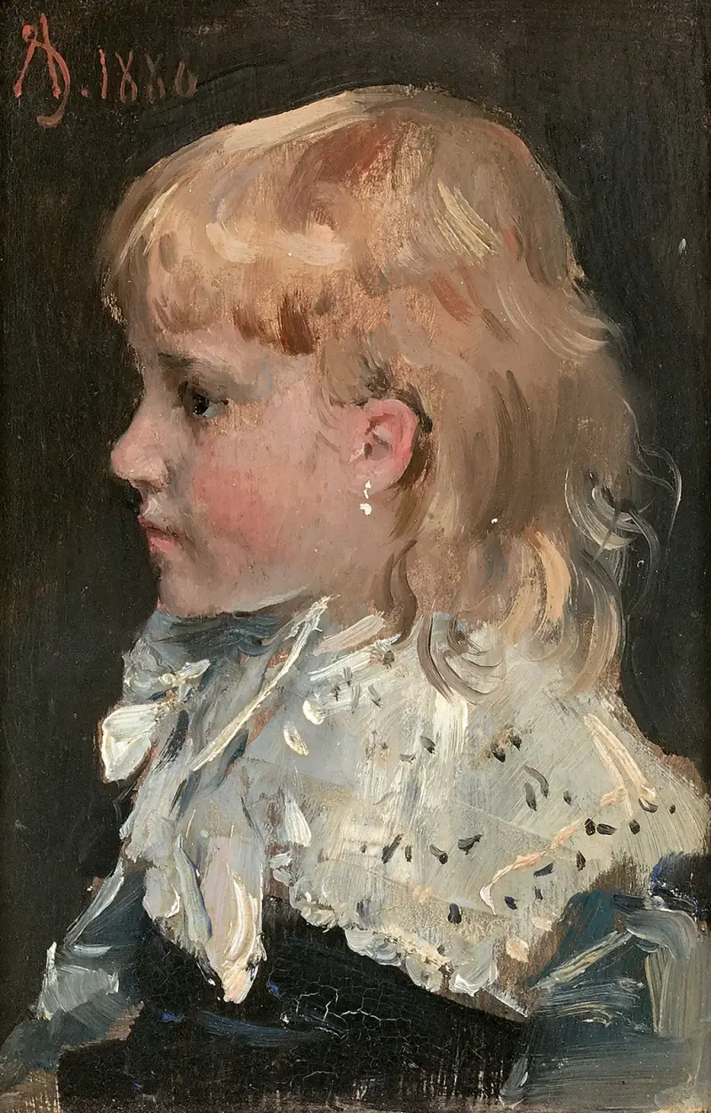 Porträt von Alice Gamby von Alfred Stevens