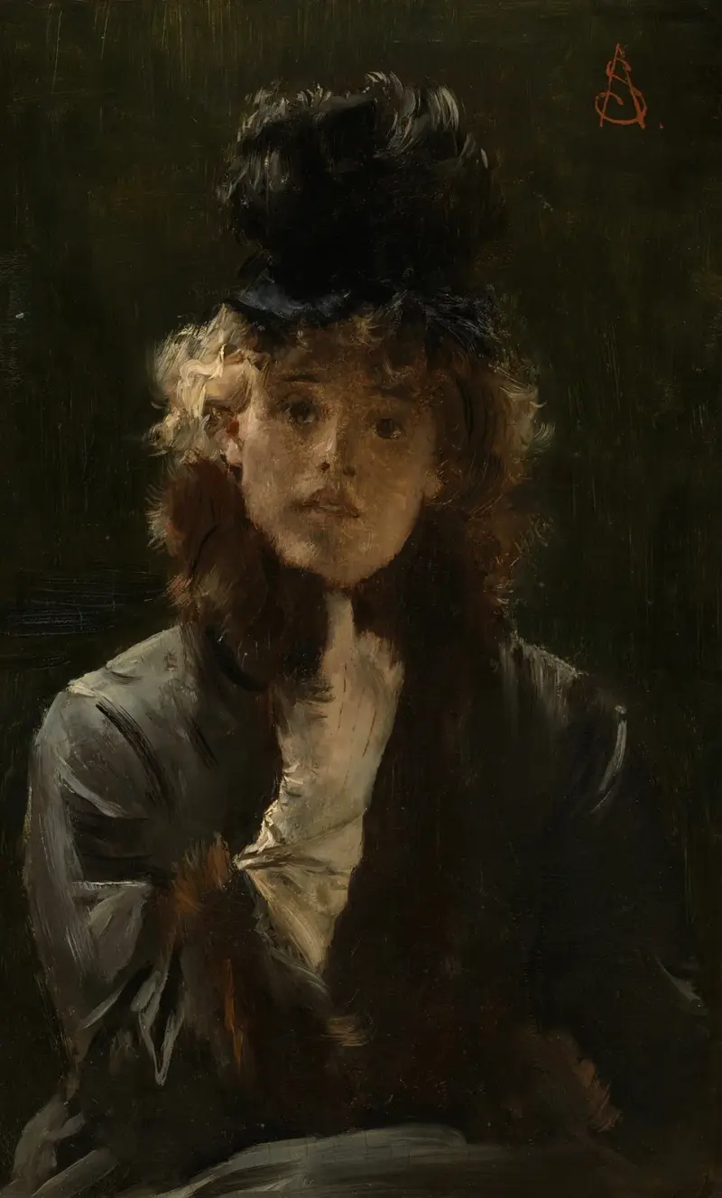 Die Pariser Sphinx, 1880 von Alfred Stevens