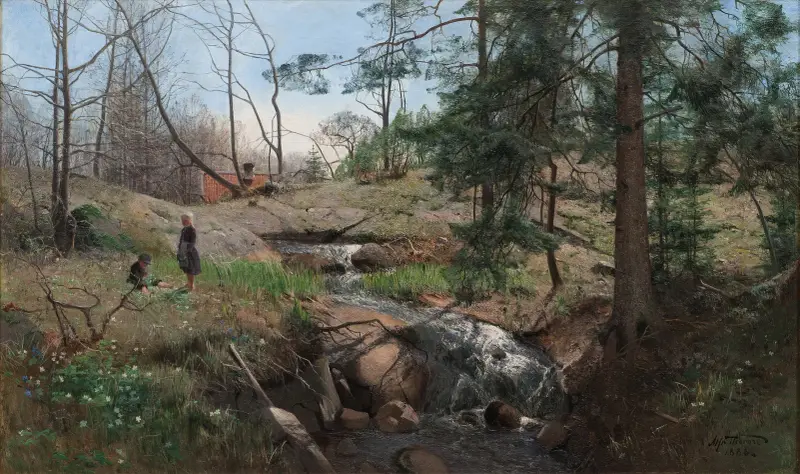 Spring in the Country av Alfred Thörne