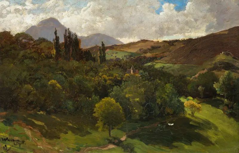 Södra bergslandskap av Alfred Wahlberg