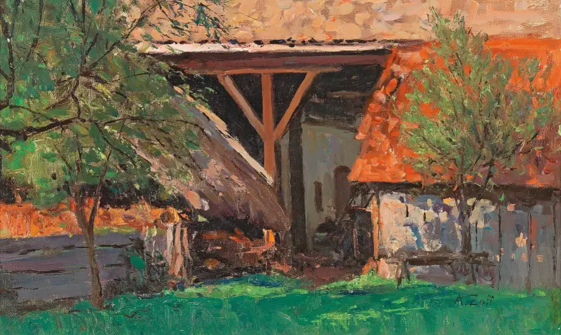 Barn i Stainz av Alfred Zoff