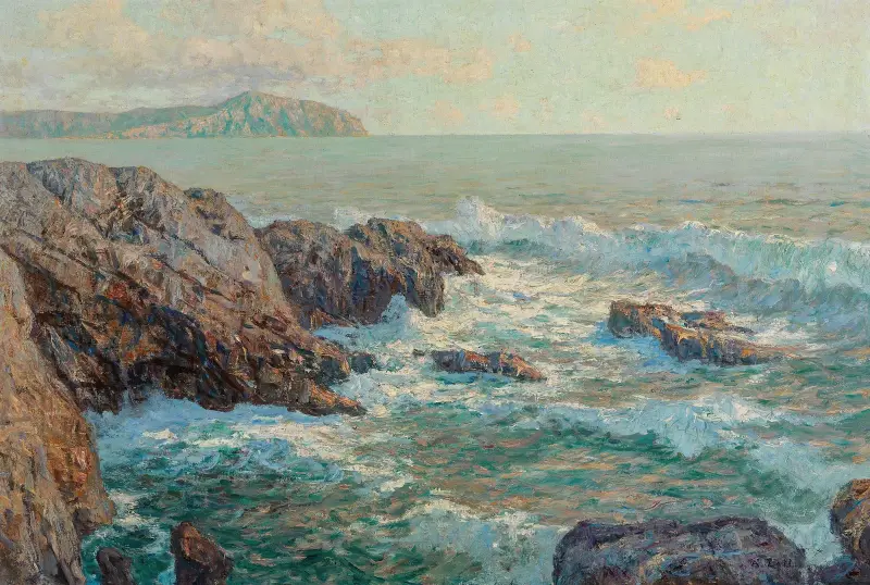 Campo Maria vid Adriatiska kusten av Alfred Zoff