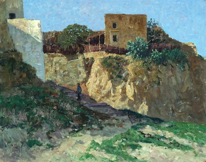 Forio d´Ischia av Alfred Zoff