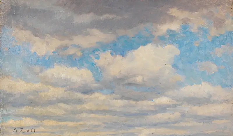 Studie oblaku, Alfred Zoff
