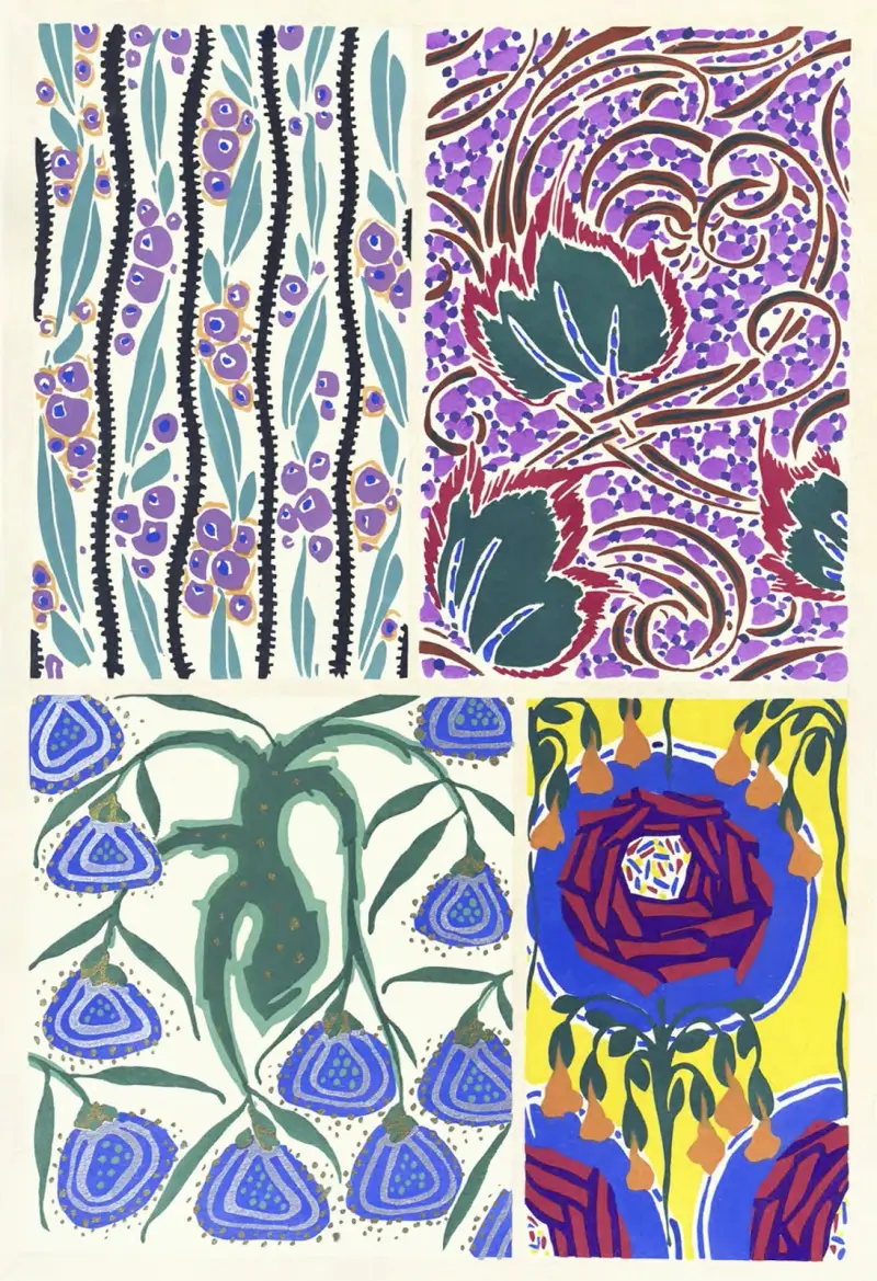Floréal; dessins & coloris nouveaux Pl.04 av Emile-Allain Séguy