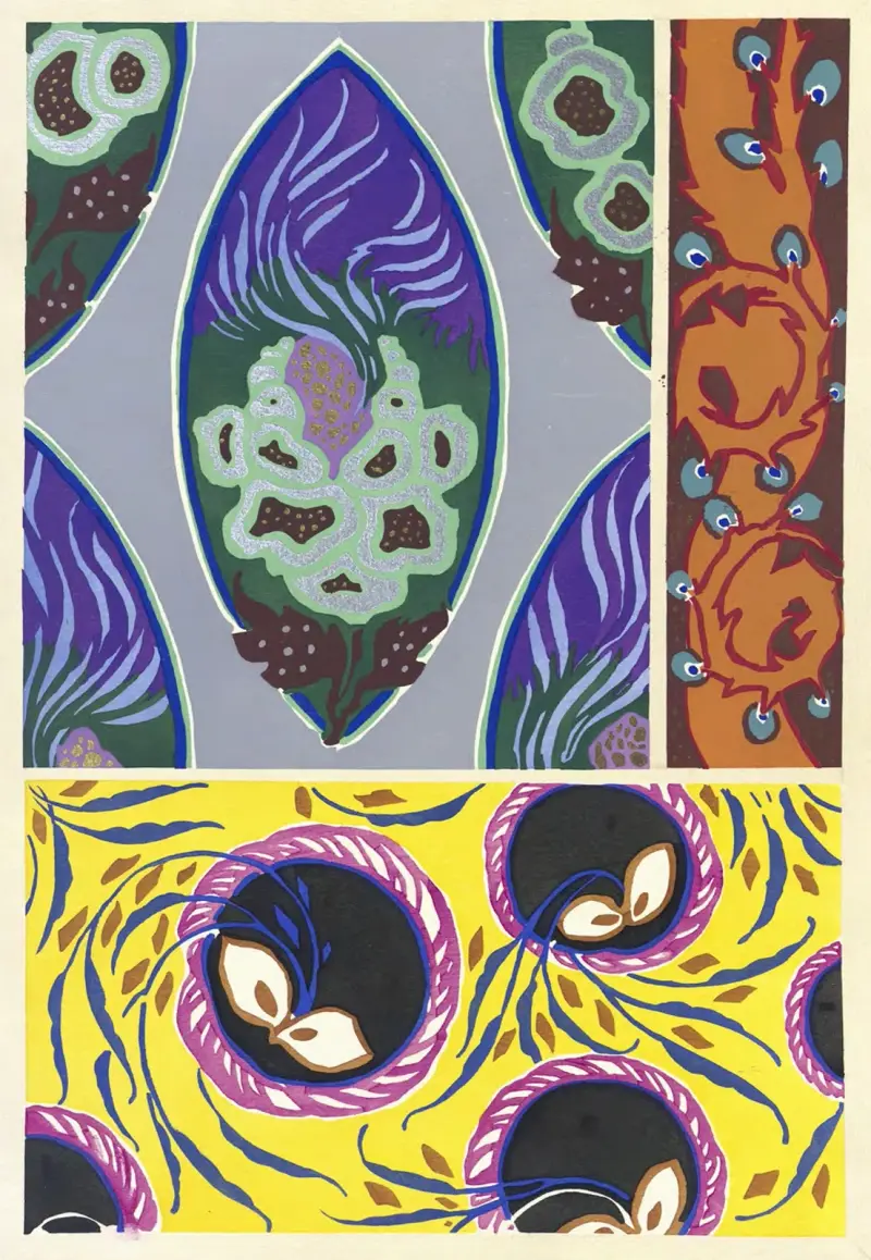 Floréal; dessins & coloris nouveaux Pl.16 av Emile-Allain Séguy