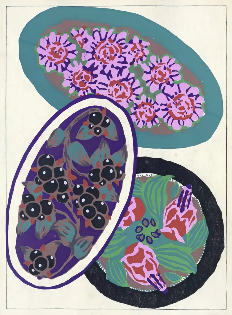 Suggestions pour étoffes et tapis Pl.13 av Emile-Allain Séguy