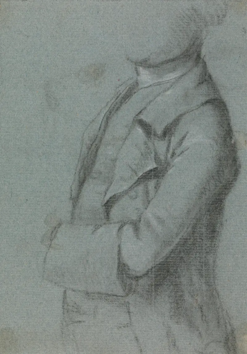 Costume Study for a Portrait of a Man av Allan Ramsay