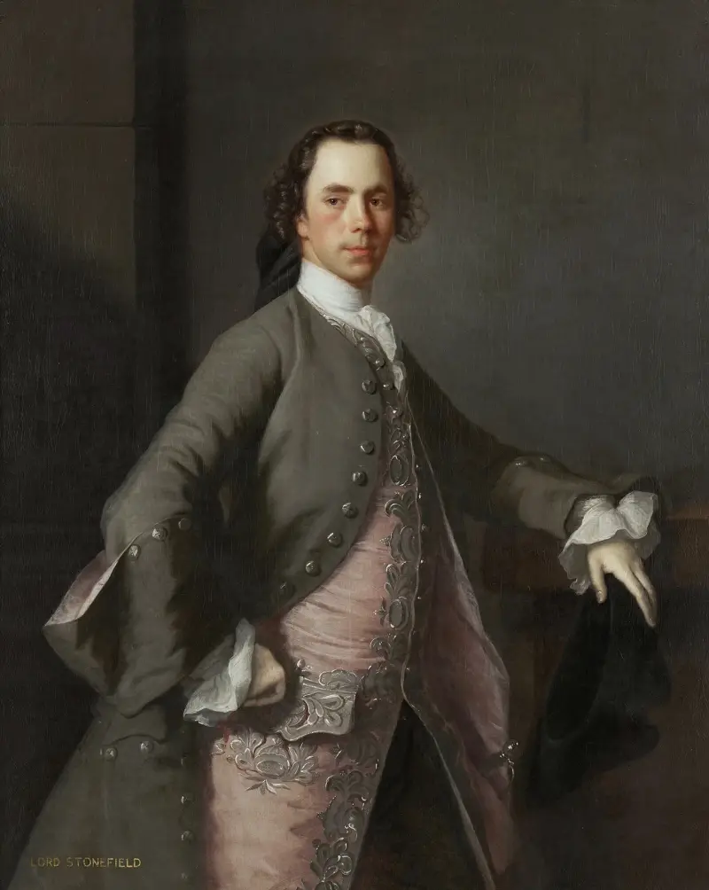 Portrait Of John Campbell av Allan Ramsay