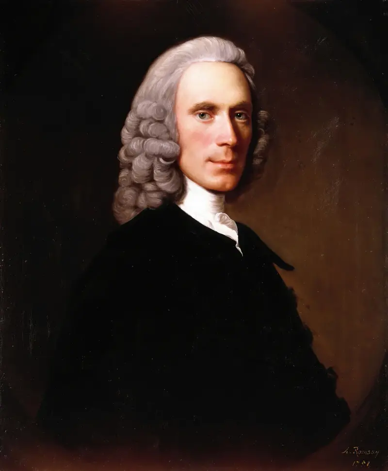 Portrait of John Reid av Allan Ramsay