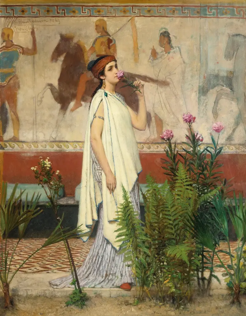 A Greek Woman av Lawrence Alma-Tadema