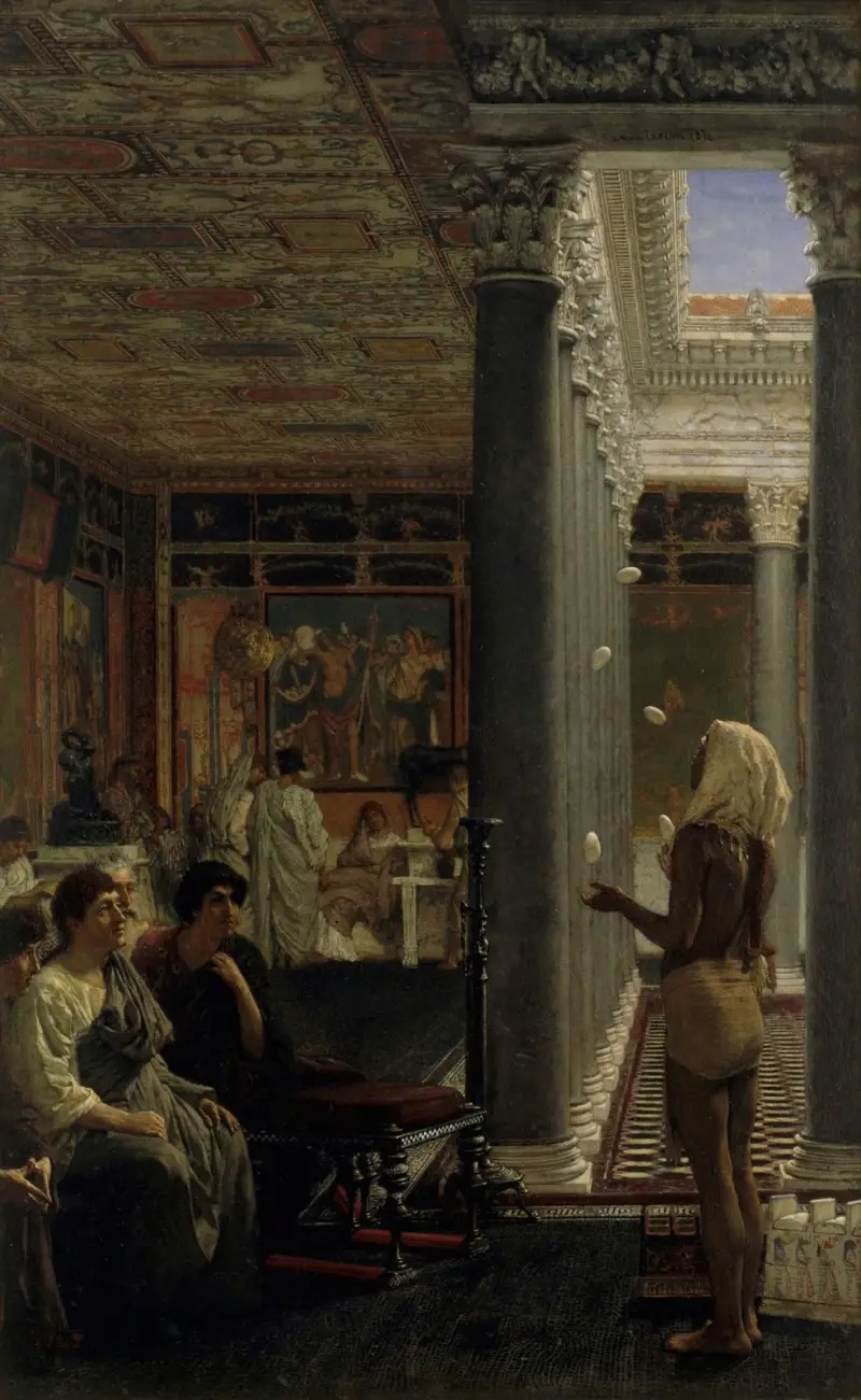 Żongler, Lawrence Alma-Tadema