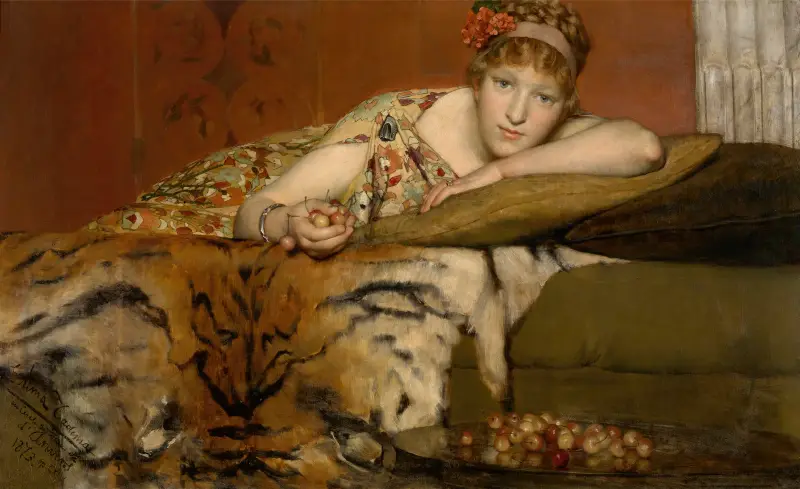 Třešně, Lawrence Alma-Tadema