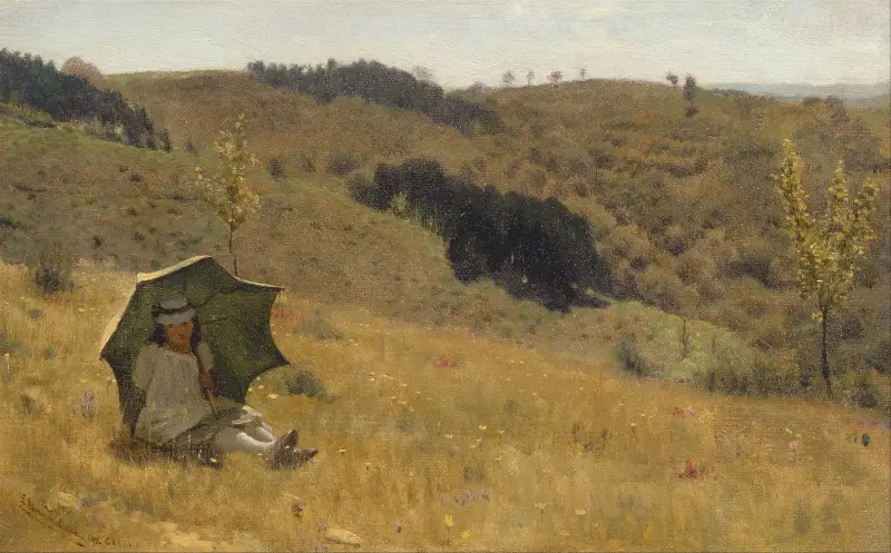 Sonnige Tage von Lawrence Alma-Tadema