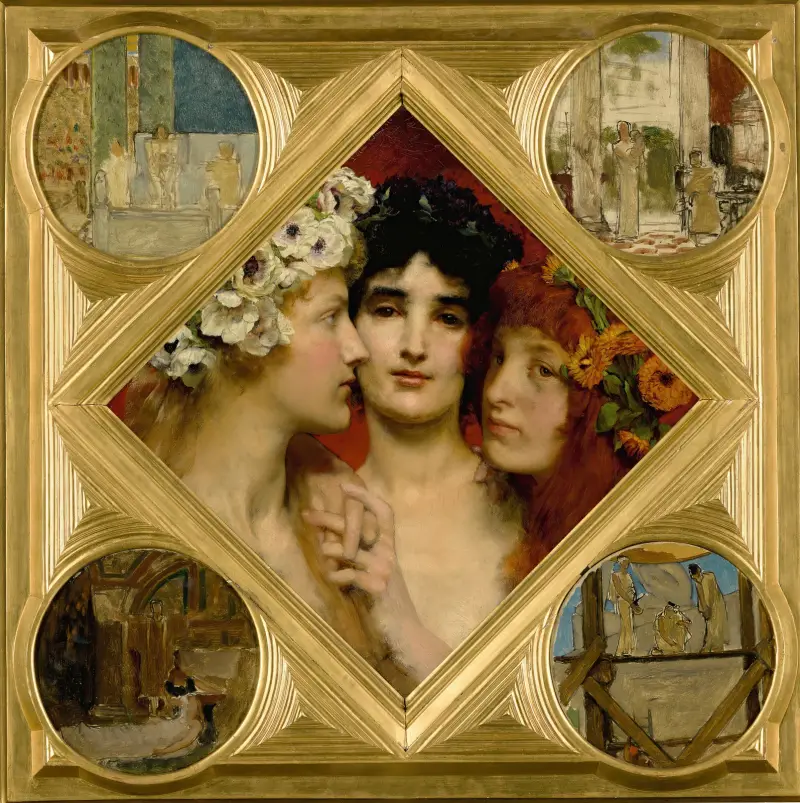 Tři grácie, Lawrence Alma-Tadema
