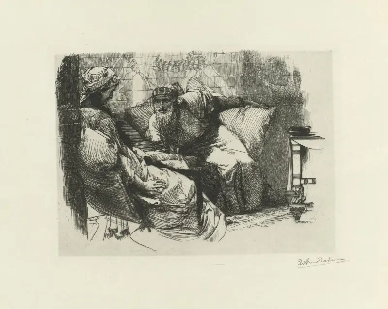 Dva Peršané, Lawrence Alma-Tadema