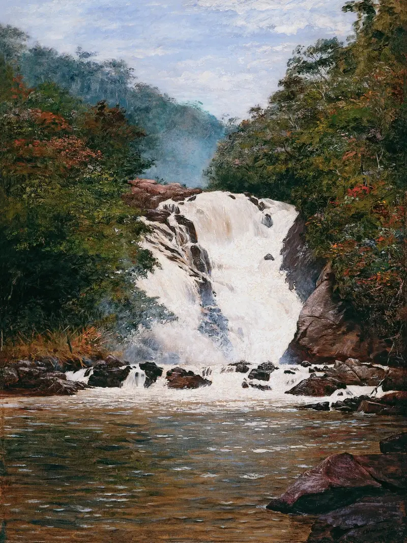 Wasserfall von Votorantim von Almeida Júnior