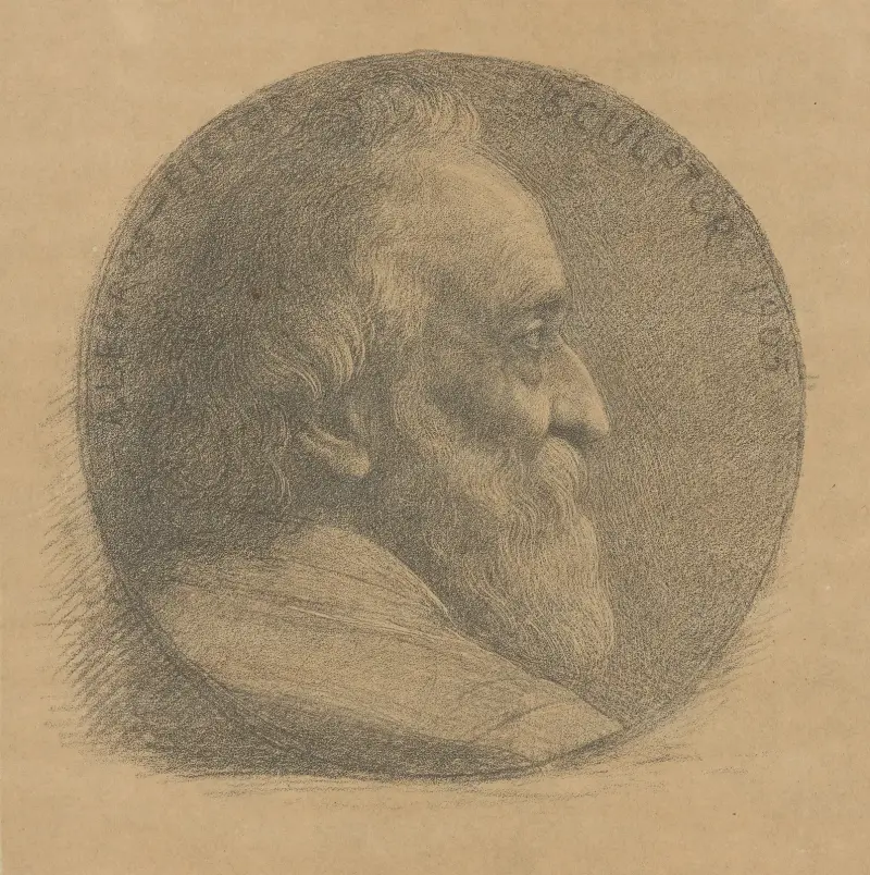 A. Legros – Pictor – Sculptor av Alphonse Legros