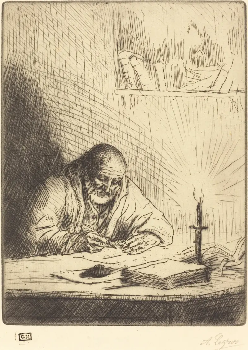 Archeologist (L’archeologue) av Alphonse Legros