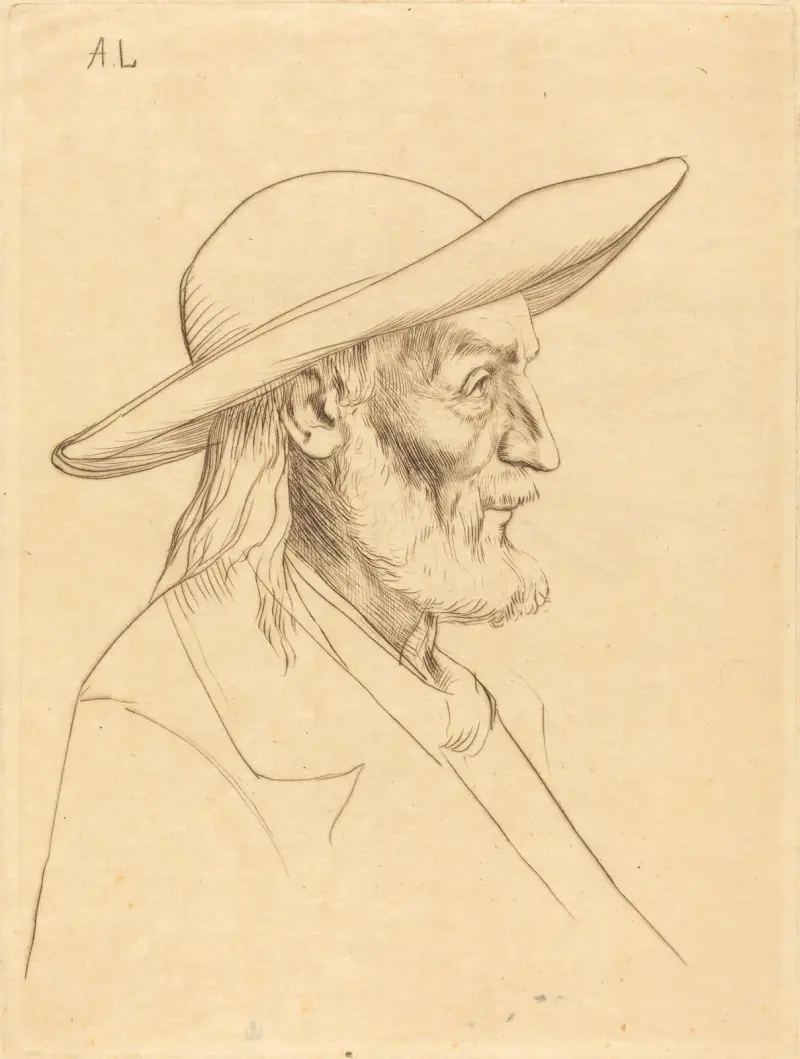 Bretonischer Bauer von Alphonse Legros