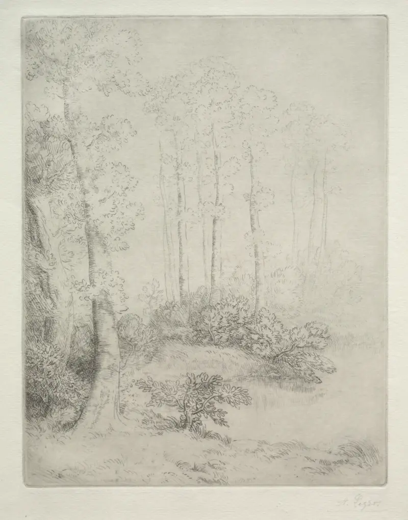 Vid vattnets kant av Alphonse Legros