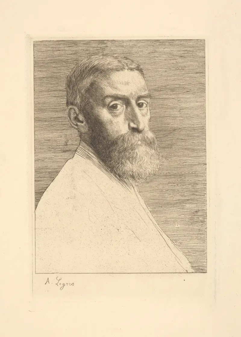 Edward J. Poynter av Alphonse Legros