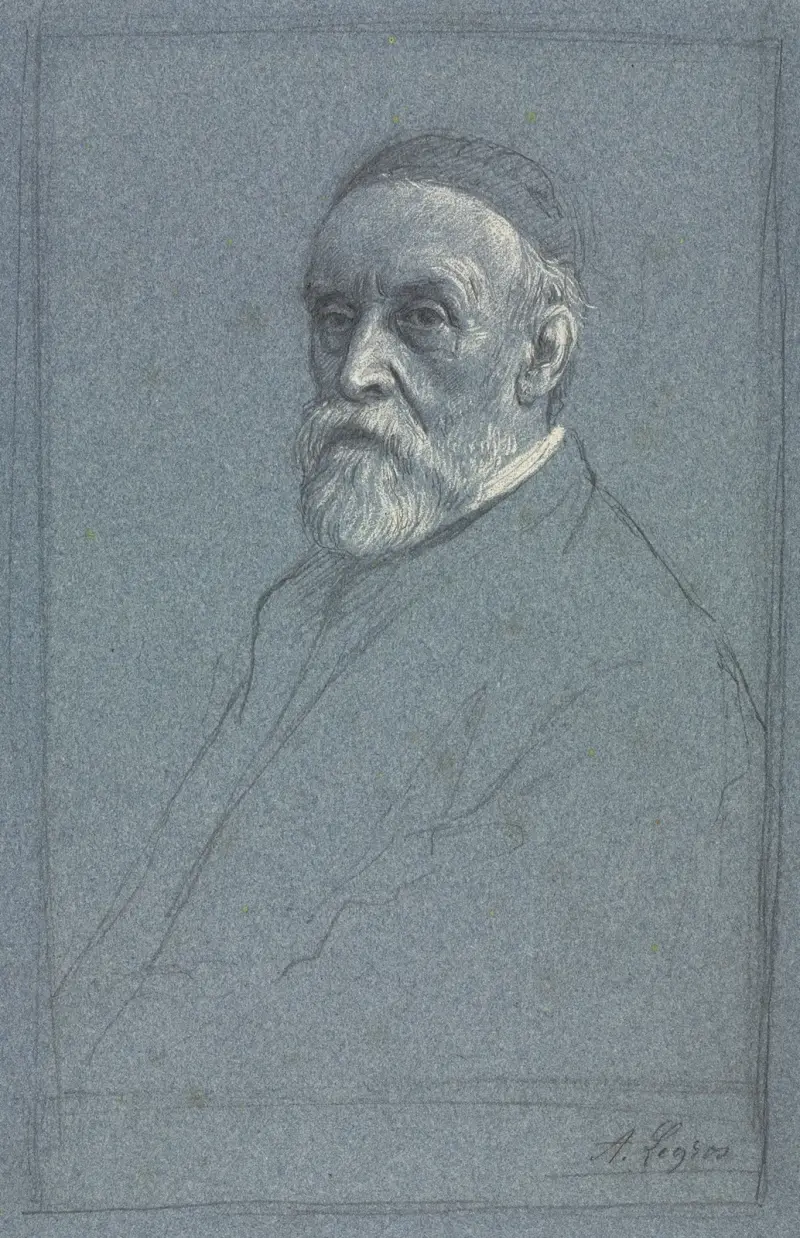 George Frederic Watts, R.A. av Alphonse Legros