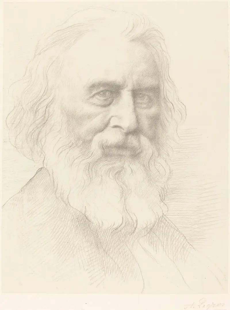 H.W. Longfellow, 2nd plate av Alphonse Legros