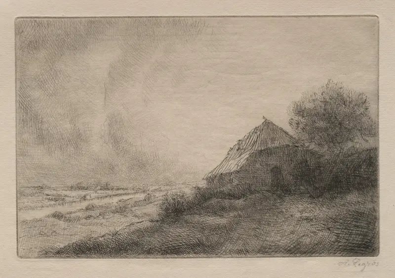 Hov på kullen av Alphonse Legros