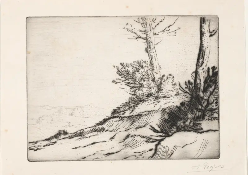 Snårbacken av Alphonse Legros