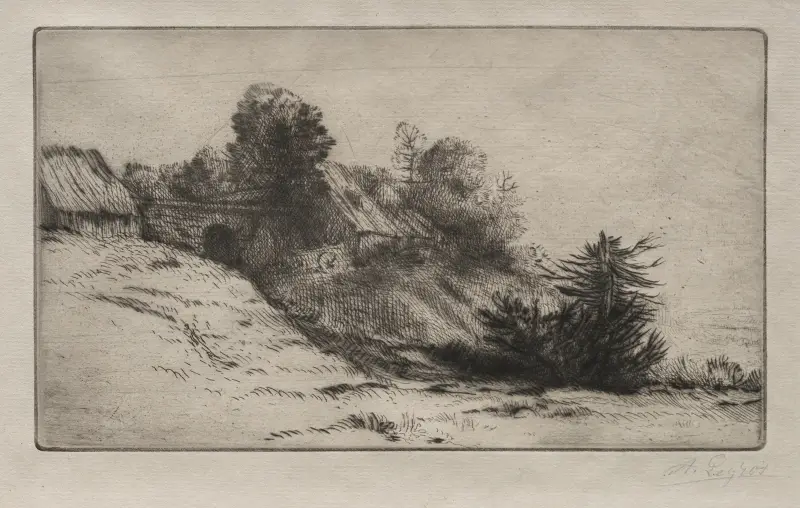Den saliga gården av Alphonse Legros