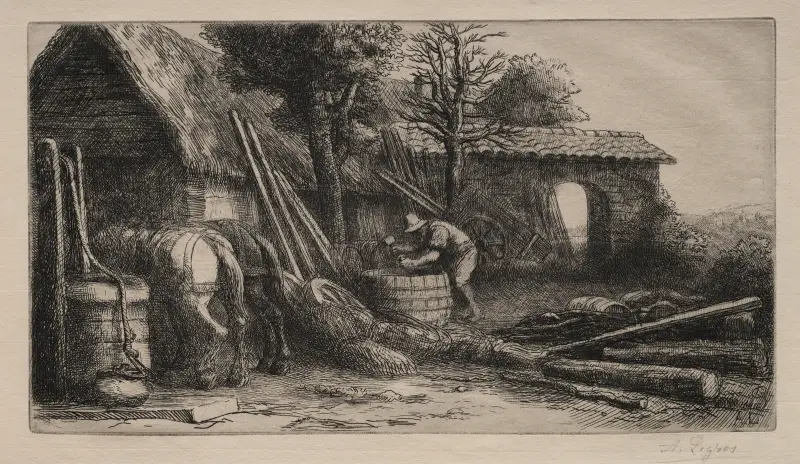 Le Tonnelier av Alphonse Legros