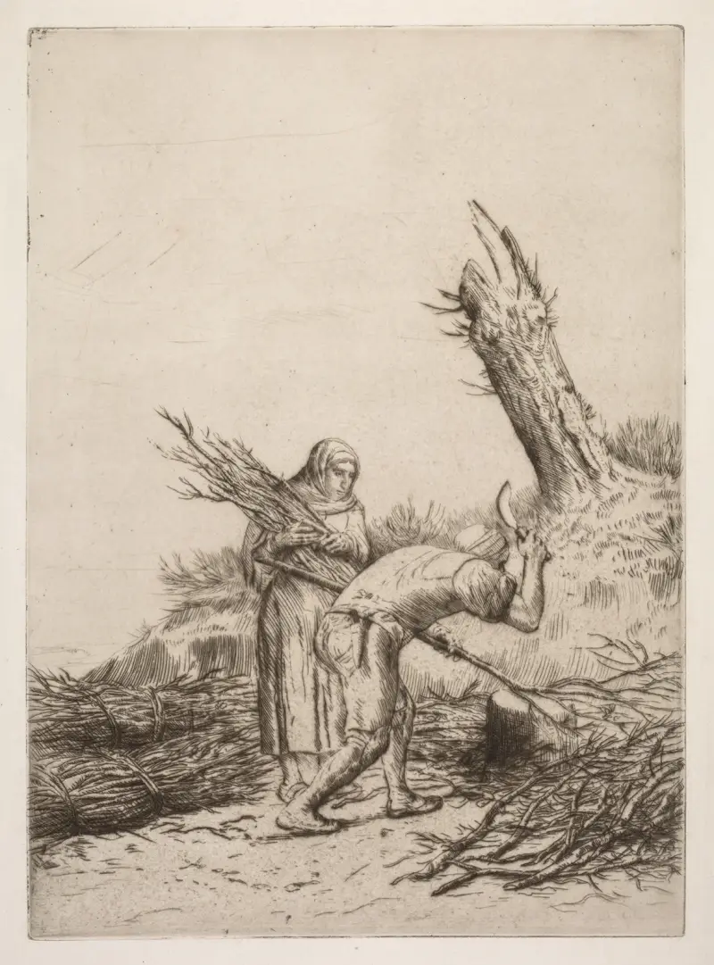 Vedbärarna av Alphonse Legros