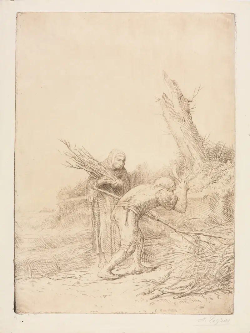 Knippmakarna av Alphonse Legros