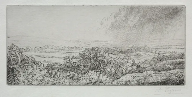 Svampplockarna av Alphonse Legros