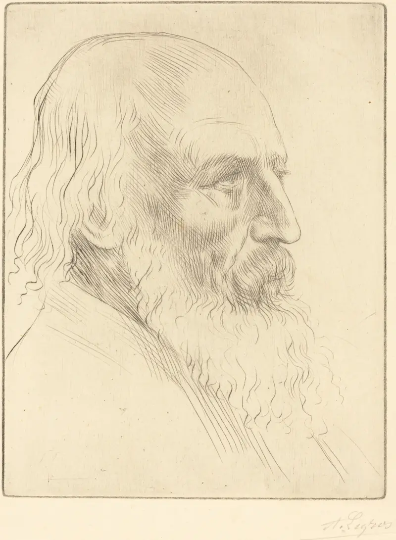 Lord A. Tennyson, 3:e plåten av Alphonse Legros